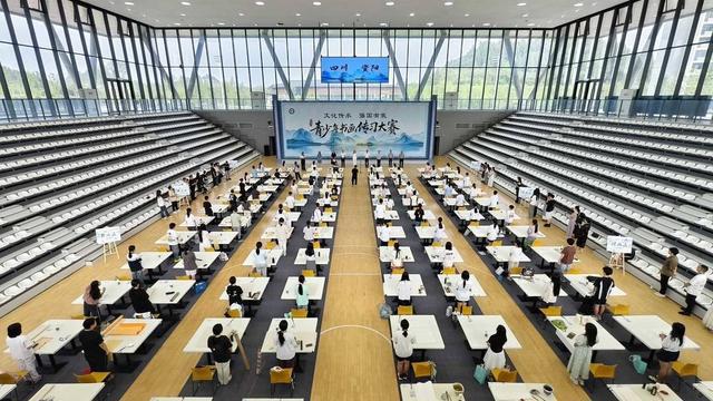 九游娱乐NineGame：以笔墨为桥梁四川资阳青少年书画传习大赛绽放文化新活力(图2)