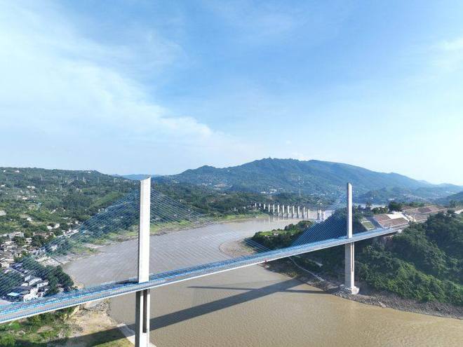 渝武高速公路复线（北碚至合川段）澄江支线时通车(图1)