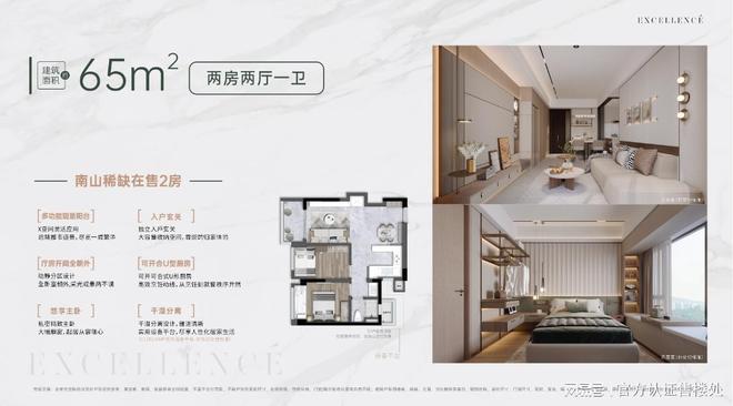2025南山卓越珑秀公馆户型详情：新规产品满足多元需求！(图5)