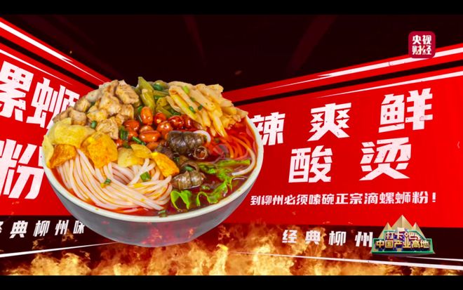 九游娱乐：央视关注丨“嗦”出来的百亿大产业！柳州这座城全球圈“粉”→(图1)