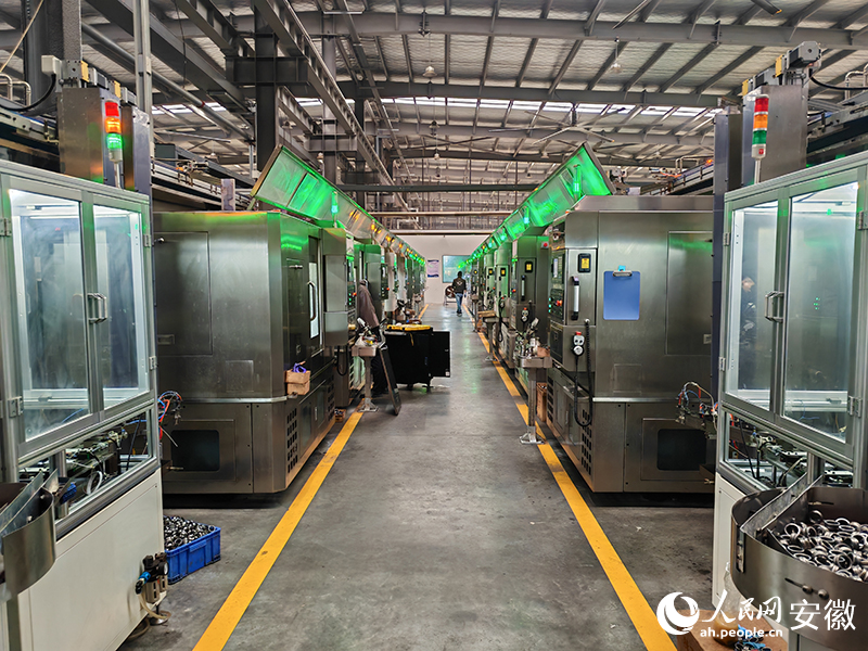 宿州灵璧：“小轴承”转动“大发展”(图1)