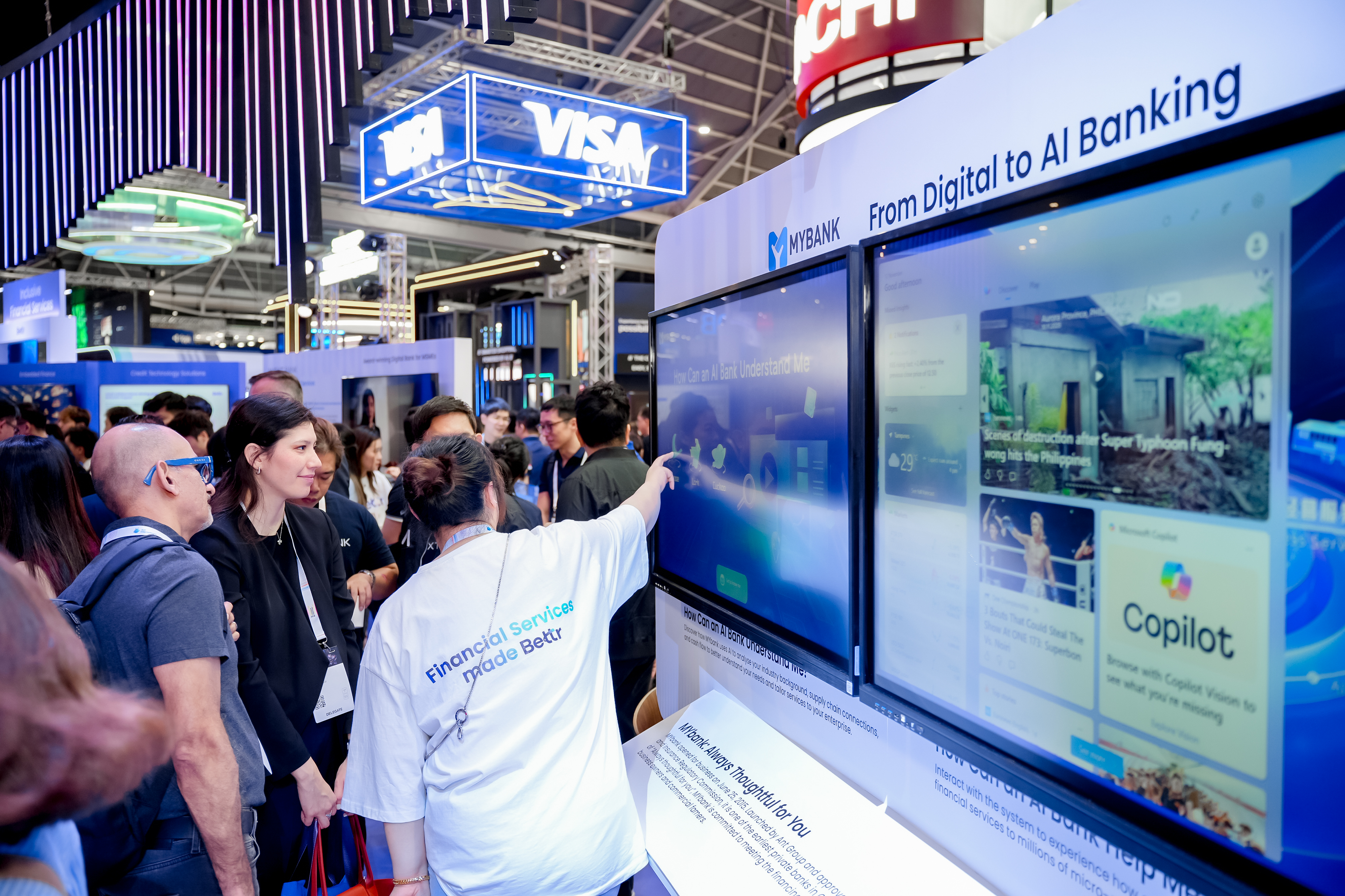 九游娱乐：网商银行携AI应用亮相新加坡金融科技节向世界展示AI银行的“中国经验”(图1)