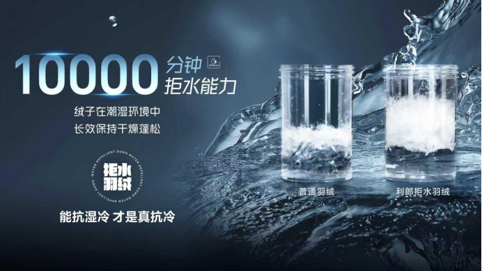 九游娱乐NineGame：锚定“抗湿冷”赛道利郎牵头起草国内首批拒水羽绒团体标准(图2)