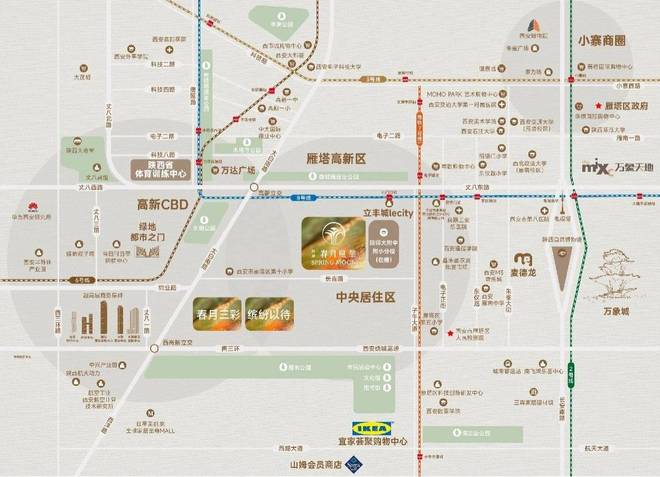 绿城春月风华-约115-139㎡-咨询中心-精装修二至三环(图1)